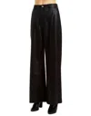 Drew Razi Python Pants In Black In Black