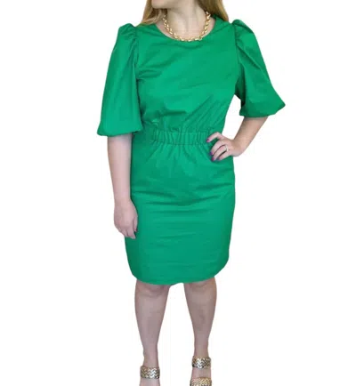Drew Reese Dress In Kelly Green