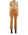 Drew Riley Corduroy Ankle Pant In Camel In Brown