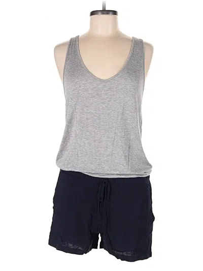 Pre-owned Drew Romper In Gray