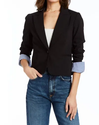 Drew Royality Blazer In Black