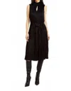 Drew Samantha Keyhole Dress In Black In Black