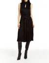Drew Samantha Keyhole Dress In Black In Black