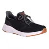 Drew Shoes Men's Echo Slip Resistant Athletic Shoes In Black Mesh Combo