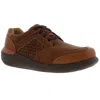 Drew Shoes Men's Miles Casual Shoes In Dark Brown Leather In Multi