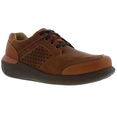 Drew Shoes Men's Miles Casual Shoes In Dark Brown Leather In Multi