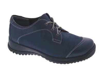 Drew Shoes Women's Hope Oxford Shoes In Denim/ Nubuck In Multi