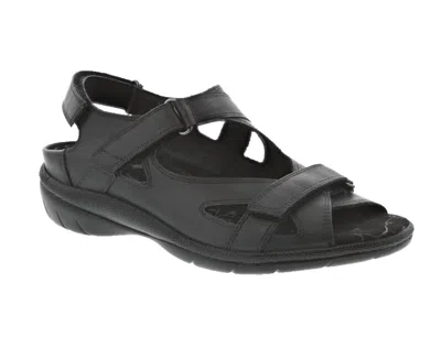 Drew Shoes Women's Lagoon Casual Sandal In Black