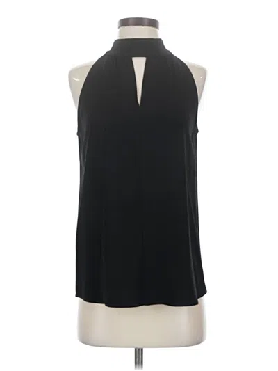 Pre-owned Drew Sleeveless Blouse In Black