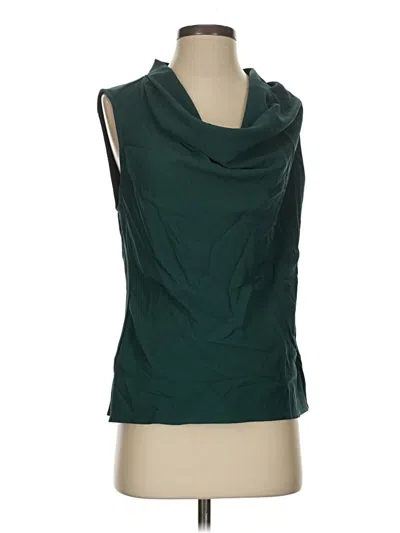 Pre-owned Drew Sleeveless Blouse In Green