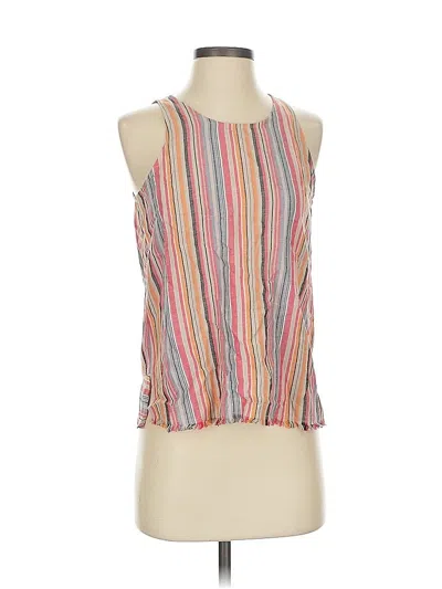 Pre-owned Drew Sleeveless Blouse In Pink