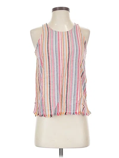 Pre-owned Drew Sleeveless Blouse In Pink