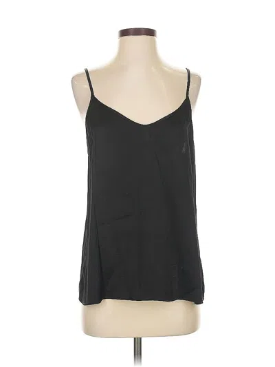 Pre-owned Drew Sleeveless Top Black Halter Neckline Tops