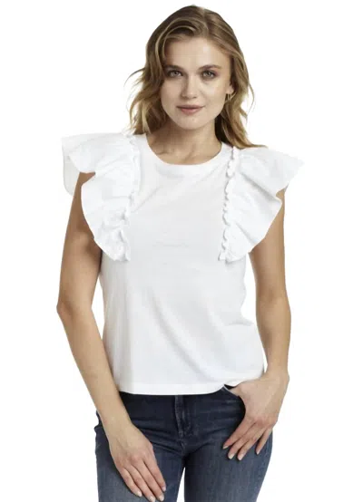 Drew Sloane Top In White