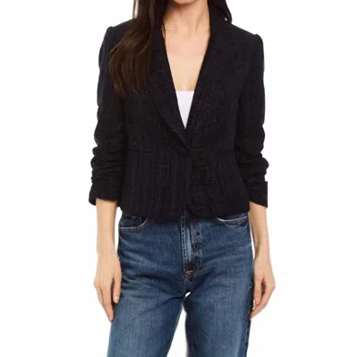 Drew Suzi Jacket In Navy In Black