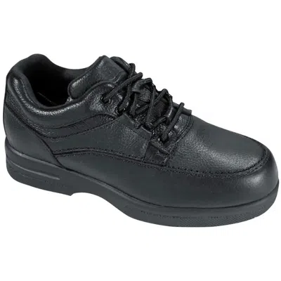 Drew Traveler Mens Leather Lace-up Oxfords In Black