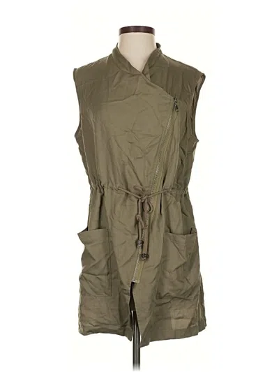 Pre-owned Drew Vest In Green