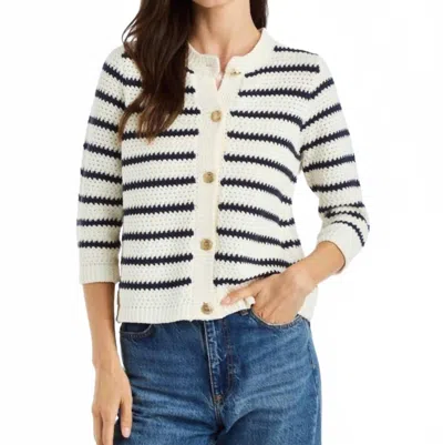 Drew Women's Aniyah Cardigan In White In Multi