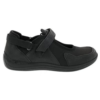 Drew Women's Buttercup Casual Shoe In Black/black Stretch In Multi