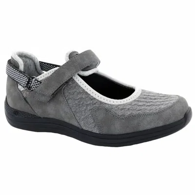Drew Women's Buttercup Mary Jane In Grey In Gray