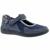 Drew Women's Buttercup Mary Jane In Navy In Blue