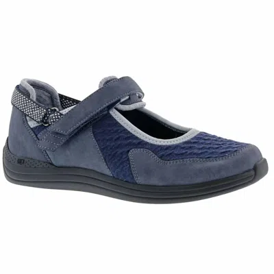 Drew Women's Buttercup Mary Jane In Navy In Blue