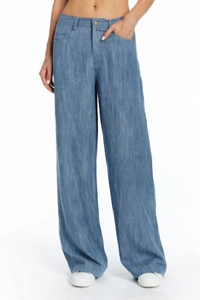 Drew Women's Chambray Trouser In Bleach