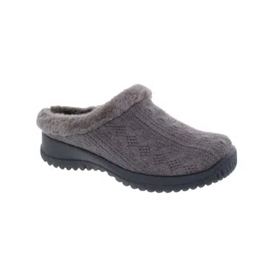 Drew Women's Comfy Clog In Grey Sweater In Multi