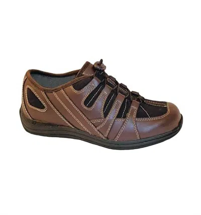 Drew Women's Daisy Shoes - Wide In Brown/nylon In Multi