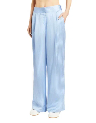 Drew Women's Eliza Shadow Stripe Pant In Sky In Blue