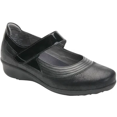 Drew Women's Genoa Maryjane Shoes - Narrow Width In Dusty Black In Multi