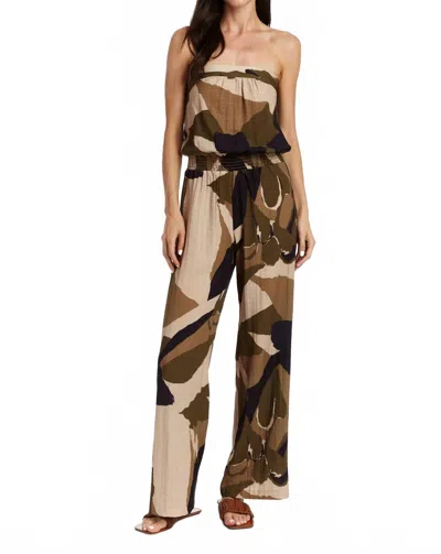 Drew Women's Justina Camo Jumpsuit In Olive