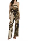 Drew Justina Jumpsuit In Olive In Multi