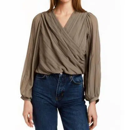 Drew Women's Lafayette Blouse In Fawn In Brown