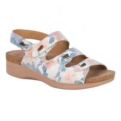 Drew Women's Margo Sandals In Floral Multi Combo