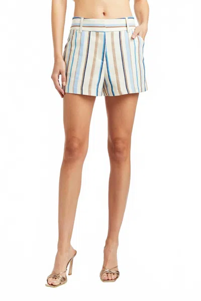 Drew Women's Molly Shorts In Beige In Multi