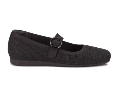 Drew Women's Naomi Shoes In Black Rhinestone Knit