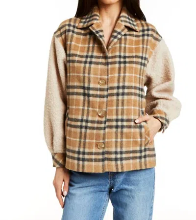 Drew Women's Peyton Jacket In Camel In Brown