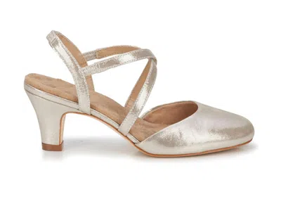 Drew Women's Rog Caliente Comfort Pump Heels In Silver Glitter