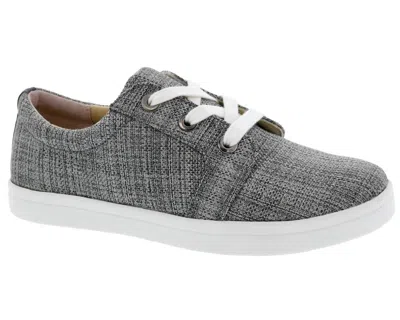 Drew Women's Ruby Shoe In Black Fabric In Gray