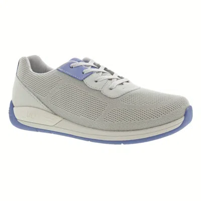 Drew Women's Terrain Tie Knit Shoes In Grey/purple Mesh Combo In Multi