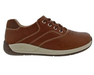 Drew Women's Tour Oxford Walking Shoes In Camel Leather In Brown