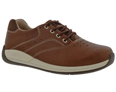 Drew Women Tour Shoes In Camel Leather In Multi