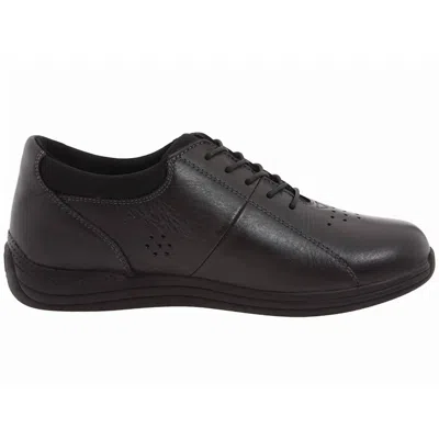Drew Women's Tulip Active Shoes In Black Calf