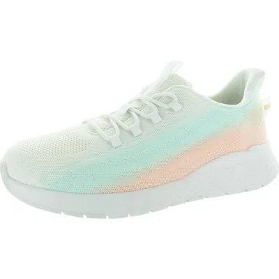 Drew Womens Lace-up Man Made Casual And Fashion Sneakers In Green
