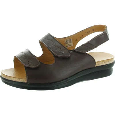 Drew Womens Solid Leather Ankle Strap In Multi