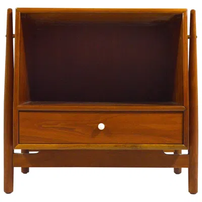 Pre-owned Drexel Kipp Stewart & Stewart Macdougall Nightstand By  In Brown