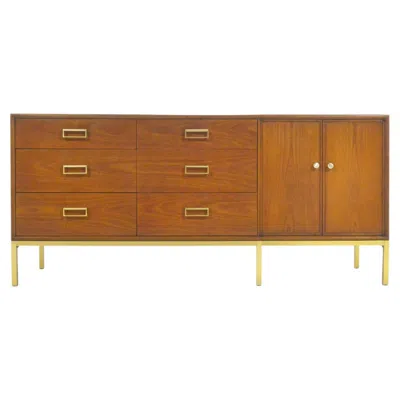 Pre-owned Drexel Kipp Stewart "sun Coast" Cabinet By  In Brown