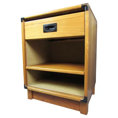Pre-owned Drexel Mid-century Modern Teak Nightstand By , 1960s In Brown