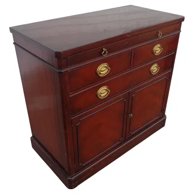 Pre-owned Drexel Travis Court Collection  Cabinet In Brown